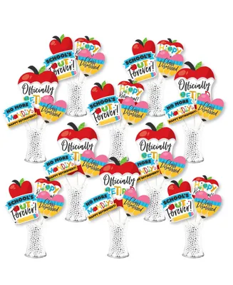 Teacher Retirement Party Centerpiece Sticks - Showstopper Table Toppers - 35 Pc