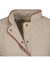 Hope & Henry Womens' Quilted Riding Vest