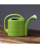 Novelty Deluxe Plastic Watering Can Green, 2 Gallons