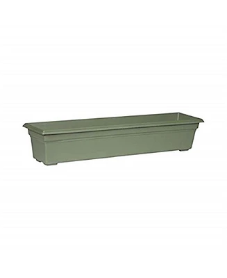 Novelty Countryside Flower Box, 30 Inch, Sage
