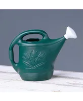 Novelty Classic Plastic Watering Can, Green, 2 Gallons