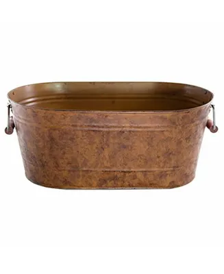 Gardener Select Farmhouse Collection Oval Planter w/ Handles 17.5"