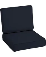 Arden Selections ProFoam EverTru Acrylic Patio Cushions Seat Navy Blue