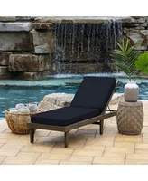 Arden ProFoam EverTru Acrylic Outdoor Chaise Lounge Cushion Navy