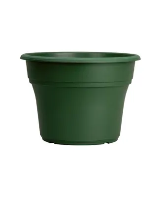 Hc Companies Plastic Flower Pot Planter for Outdoor Plants Green 6.69"