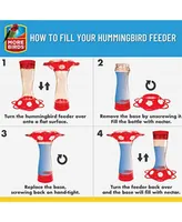 More Birds Ruby Hummingbird Feeder Glass Bottle