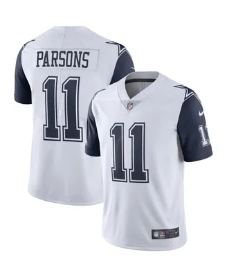 Men's Nike Micah Parsons White Dallas Cowboys Alternate 2 Vapor Limited Jersey