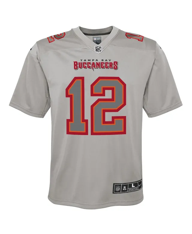 Nike Big Boys Tom Brady Gray Tampa Bay Buccaneers Inverted Team Game Jersey  - Macy's