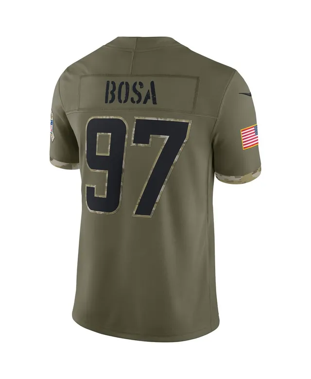 Nike Men's Matthew Stafford Olive Los Angeles Rams 2022 Salute To Service  Limited Jersey