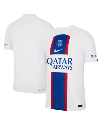 Men's Nike White Paris Saint-Germain 2022/23 Third Vapor Match Authentic Blank Jersey