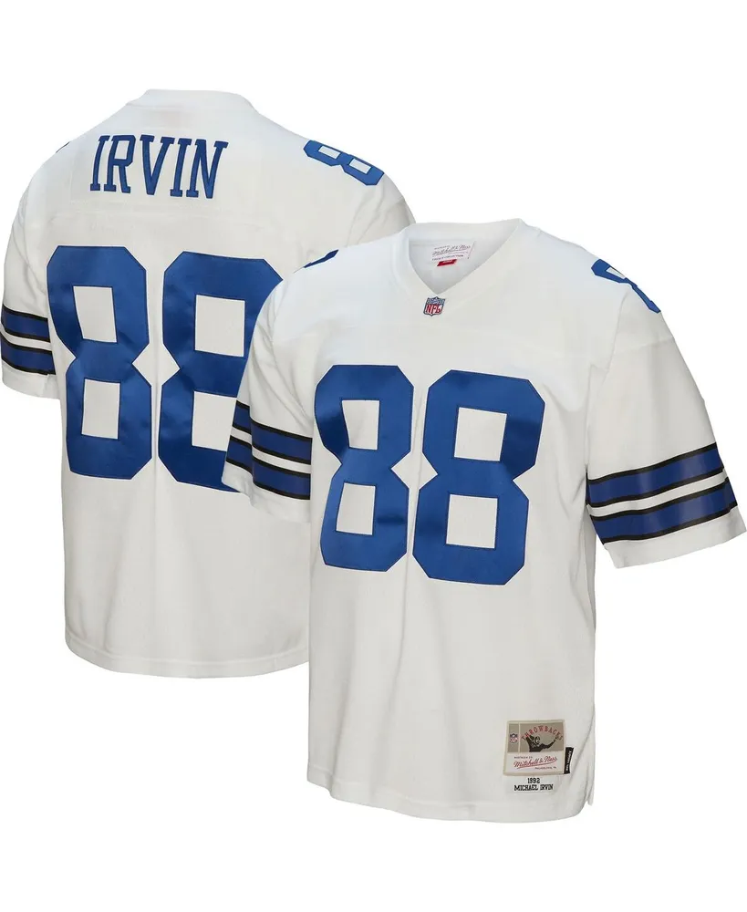 Men's Mitchell & Ness Michael Irvin White Dallas Cowboys 1992 Legacy Replica Jersey