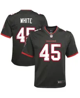 Big Boys Nike Devin White Pewter Tampa Bay Buccaneers Alternate Game Jersey