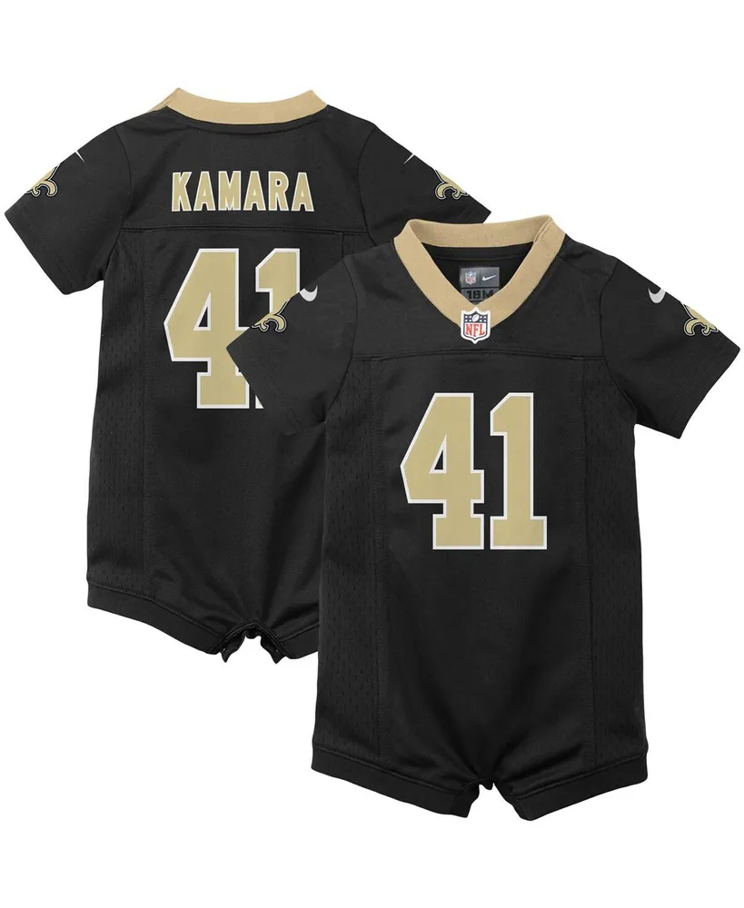 Youth Nike Alvin Kamara White New Orleans Saints Game Jersey 