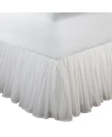 Greenland Home Fashions Cotton Voile Bed Skirt 18" Queen