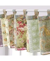 Greenland Home Fashions Blooming Prairie Window Valance