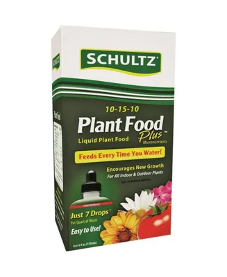 Schultz Plant Food Plus All Purpose Food Liquid Concentrate, 4 fl oz