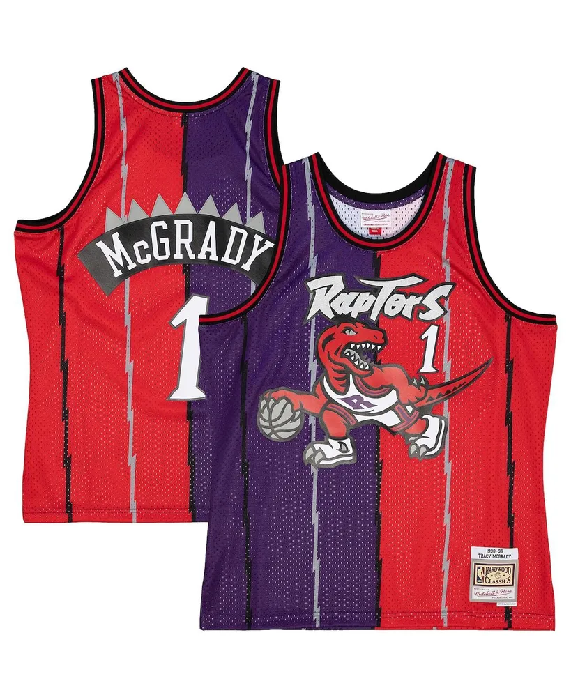 Men's Toronto Raptors Tracy McGrady Mitchell & Ness Red 1998-99