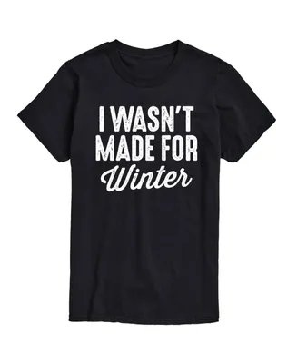 Airwaves Men's Wasn't Made For Winter Short Sleeve T-shirt