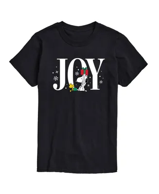 Airwaves Men's Peanuts Joy Short Sleeve T-shirt