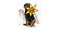 Tuffy Alien Ball Flower Red, Dog Toy