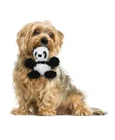 Mighty Jr Microfiber Ball Panda, Dog Toy