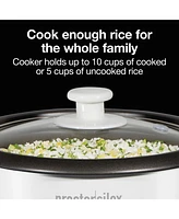 Proctor Silex 10 Cup Rice Cooker & Steamer - 37533G