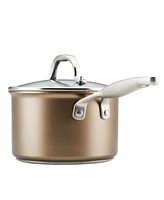 Anolon Ascend Hard Anodized Aluminum Non-Stick 3-Quart Saucepan with Lid