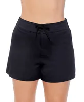 Island Escape Plus 4" Beach Board Shorts, Created for Macy's