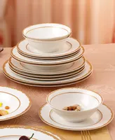 Lorren Home Trends 20 Piece Service for 4 Dinnerware Set