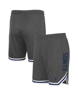 Men's Colosseum Charcoal Illinois Fighting Illini Continuity Shorts