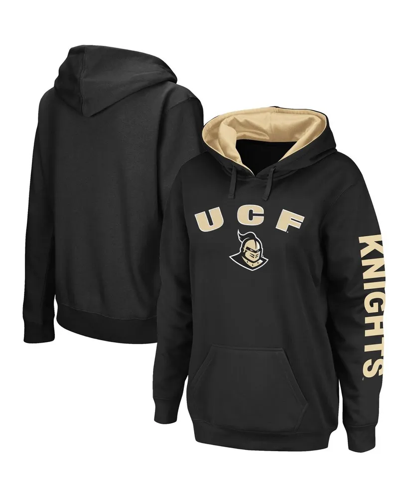 Women's Colosseum Black Ucf Knights Loud and Proud Team Pullover Hoodie