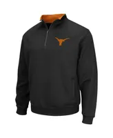 Men's Colosseum Texas Longhorns Tortugas Quarter-Zip Sweatshirt