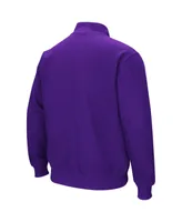 Men's Colosseum Purple Minnesota State University Mankato Tortugas Quarter-Zip Sweatshirt