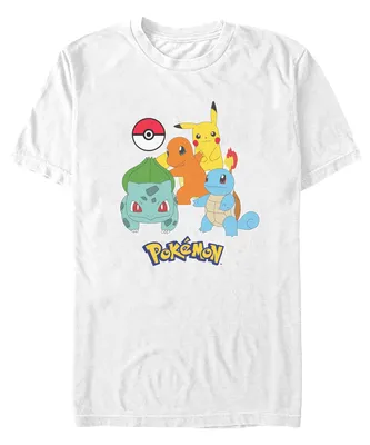 Fifth Sun Men's Pokeball Group Short Sleeve T-shirt