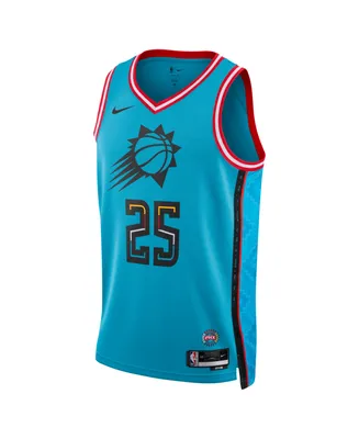 Men's and Women's Nike Mikal Bridges Turquoise Phoenix Suns 2022/23 City Edition Swingman Jersey