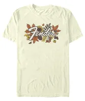 Fifth Sun Men's Fender Leafy Logo Short Sleeves T-shirt