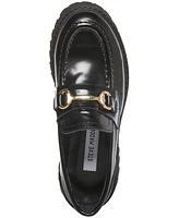 Steve Madden Women's Lando Tailored Lug Sole Bit Loafers