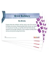 Kaplan Early Learning Foam Brick Builders - Set of 25