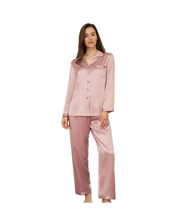 Lilysilk 22 Momme Full Length Silk Pajamas Set