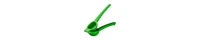 Zulay Kitchen Handheld Aluminum Single Bowl Lemon Squeezer (Green)