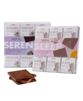 Astor Chocolate Herbal Duo with Deluxe Chocolate Squares in Serene and Sleep 2 Pack Set, 36 Pieces