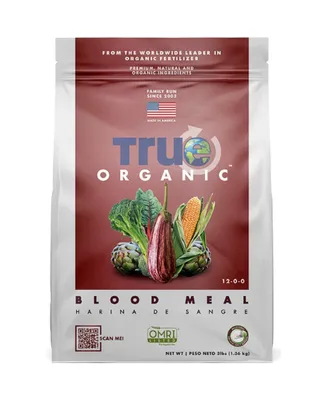 True Organic Plant Foods Organic Blood Meal,Omri Gardening, 3lb