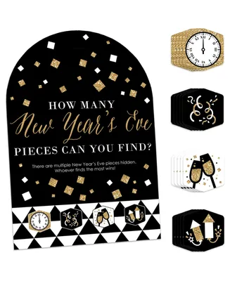 New Year's Eve - Gold - New Years Eve Party Scavenger Hunt Hide and Find Game