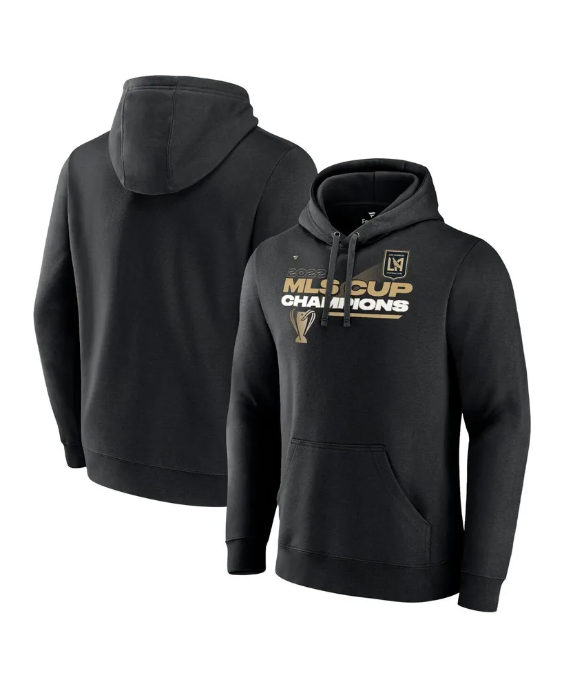 Men's Fanatics Black Lafc 2022 Mls Cup Champions Locker Room Pullover Hoodie