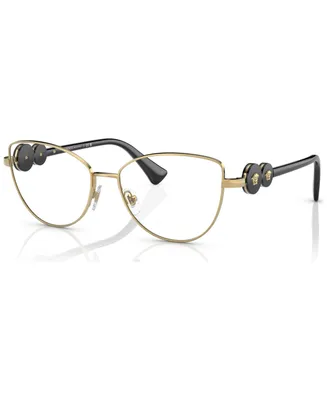 Versace Women's Cat Eye Eyeglasses, VE128455-o - Gold