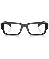 Prada Men's Rectangle Eyeglasses, Pr 07ZV55-o