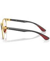 Ray-Ban Unisex Phantos Eyeglasses, RX8327VM51-o - Black On Gold