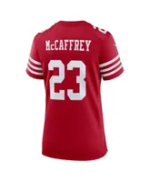 Women's Nike Christian McCaffrey Scarlet San Francisco 49ers Game Player Jersey