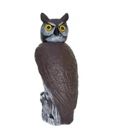 Dalen Gardeneer Rho-4 18" Rotating Head Great Horned Owl