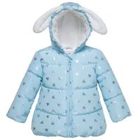 Rokka&Rolla Baby Girls Soft Fleece Lined Puffer Jacket Winter Coat